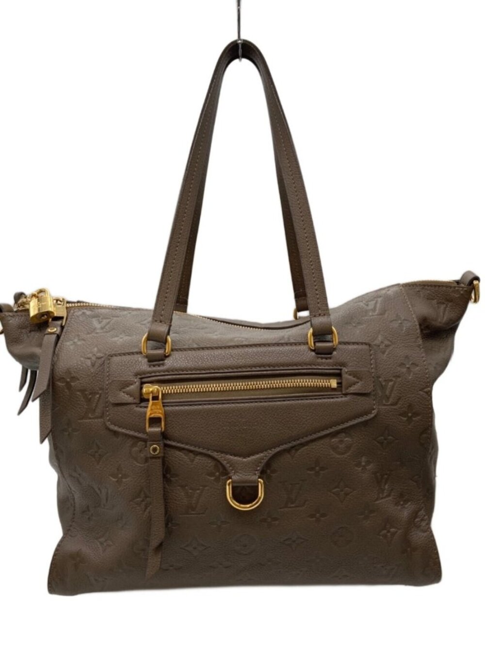 Louis Vuitton Lumineuse PM Empreinte Leather Bag w/ Crossbody Strap & Lock